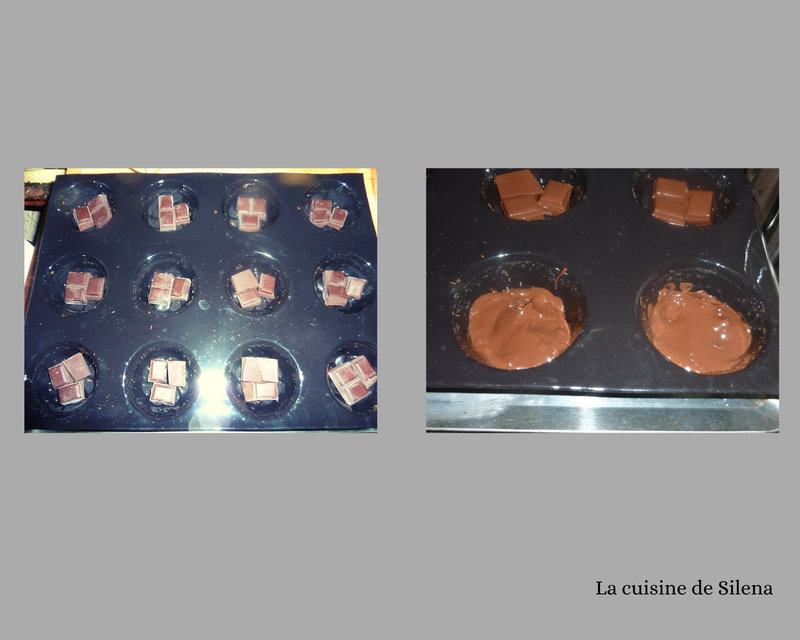 Mini moelleux au citron et orange confite en coque en chocolat (Sans beurre et sans gluten)(2)