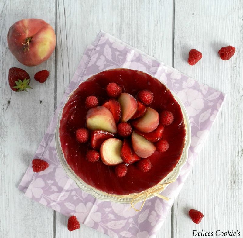 cheesecake fraises cassis IG bas cranberries
