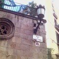 Alien mosaïque place santa maria del mar -barcelona
