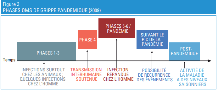 phases pandémiques OMS plan 2009